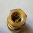 Пневморозетка RINO NW5.5 MAFA соединительная БРС 16021124 Brass Air-Quick Coupler FemaleThread 1/4"