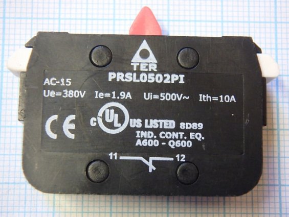 Микропереключатель контактный блок TER PRSL0502PI
