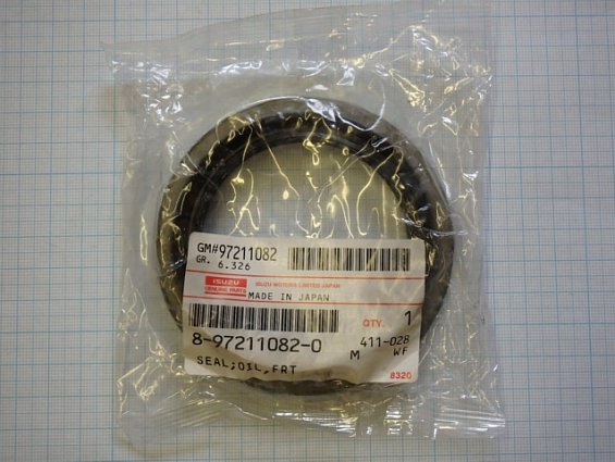 Сальник ступицы 8-97211-082-0 переднего колеса автомобиля ISUZU ELF шасси NKR55E 97211082