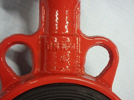 Затвор ЗПВЛ-FLN(w)-5-100-MN-E DN100 Ду100 PN16 Ру16 поворотный дисковый межфланцевый