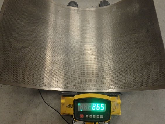 Фильтрующее сито Putsch STORD-3200/107116/Pos.21 пресса BABBINI PB32FS из нержавеющей стали Duplex