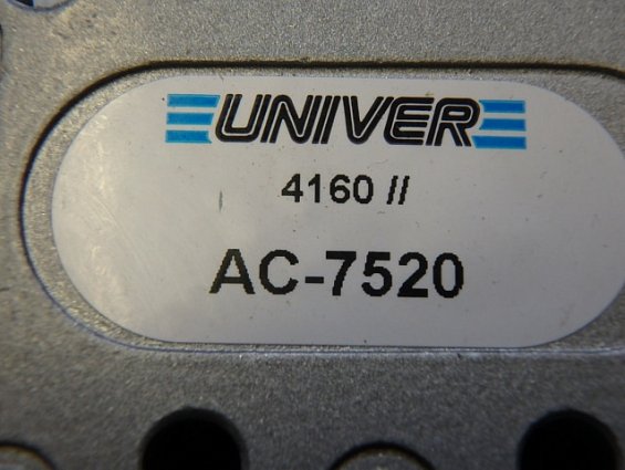Клапан соленоидный пневматический AC-7520 UNIVER пневмораспределитель без катушки