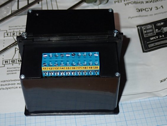 ЭЛЕКТРОННЫЙ РЕГУЛЯТОР-СИГНАЛИЗАТОР УРОВНЯ ЭРСУ 3-1 ПНВП ПРОМПРИЛАД РЕГУЛЯТОР-СИГНАЛИЗАТОР УРОВНЯ ЖИД