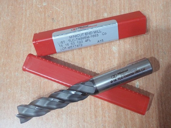 Фреза minicut international Ф16мм TLC-ta995m-1663 Co 16 16 63 123 4fl  LOT-m517419 A15