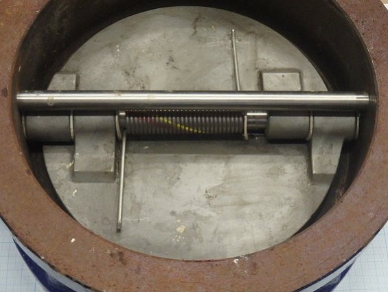 Клапан обратный DN200 PN10 AMRI KSB C2G0403G6 K 1B межфланцевый двухстворчатый