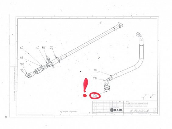 Муфта быстродействующего затвора KAHL K6425-0566 0100 SCHNELLVERSCHLUSSKUPPLUNG