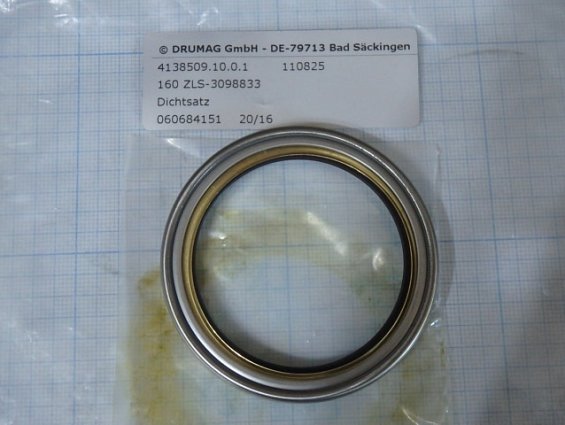 Грязесъемник ремкомплекта пневмоцилиндра drumag 4138509.10.0.1 110825 160ZLS-3098833 центрифуги bma