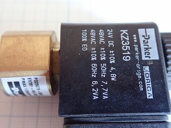 Клапан Parker ORIGA PD25076-0200 EV381-M5 GS24V KZ3519 24VDC 100% ED