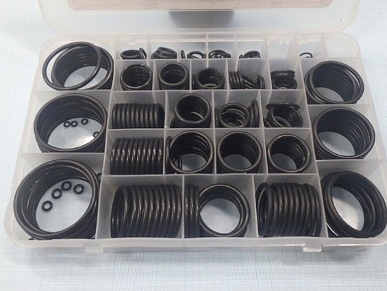 Набор уплотнительных колец из резины 8C 32/419 NBR70 32размера 419шт O-RING ASSORTMENT