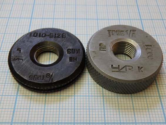 Калибр-кольцо G1/8 ТР ПР/НЕ ЧИЗ комплект