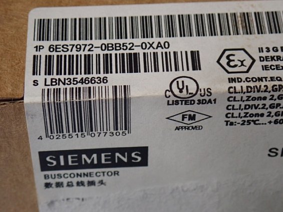 Соединитель Siemens 6ES7972-0BB52-0XA0