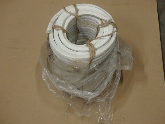 Набивка сальниковая АФТ 16х16мм ГОСТ 5152-84 УРАЛ АТИ асбестовая плетеная пропитанная суспензией