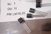 Стабилизатор напряжения Lm78L05 TO-92 LP-NS +5В 0.1А производитель National Semiconductor