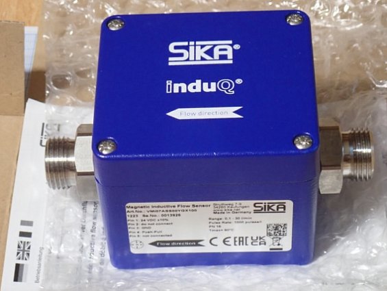 Датчик потока Sika BMA00548162 VMI07ASS00YGX100 VMI07ASS00YGX001 магнитно-индуктивный
