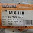 Шпилька MLS-110 MASUMA 8-97126-487-0 FRONT REAR.LH M14x1,5 L левая передней и задней ступицы колеса