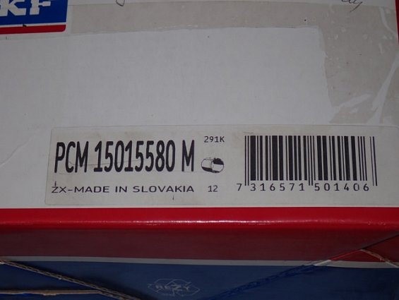 Втулка SKF PCM15015580M SK M10K ZX-MADE IN SLOVAKIA