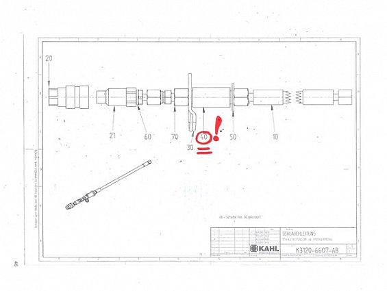 Приваренное переборочное винтовое соед.KAHL K6405-0521 0040
