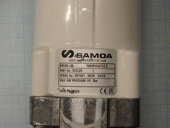 Комплект SAMOA 379000 для откачки масла из бочки 205л с насосом PM2 353120 PUMPMASTER2
