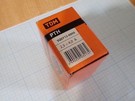 Реле электротепловое TDM РТН-1308 2.5-4.0А SQ0712-0005