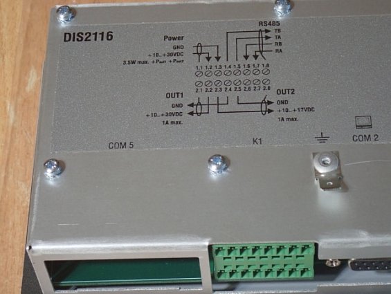 Весовой индикатор HBM DIS2116