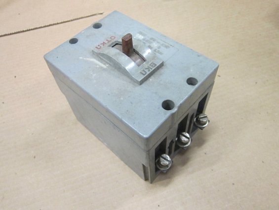АК63-3МГ 440V 0,63А Отсечка 14Iн автоматический выключатель трехполюсный
