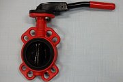 Затвор ЗПВС-FLW-3-80-MN-E DN80 PN1.6MPa 16бар Траб=-15/+95гр.С дисковый поворотный с ручкой