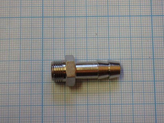 Ниппель для трубки camozzi 2601 8-1/8 made in Italy