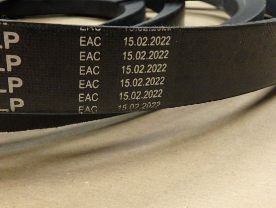 Ремень клиновой D(Г)-5600 5600Lp 5525Li himpt ISO9001 ГОСТ1284-89 вес 3.54кг габаритный размер 450х