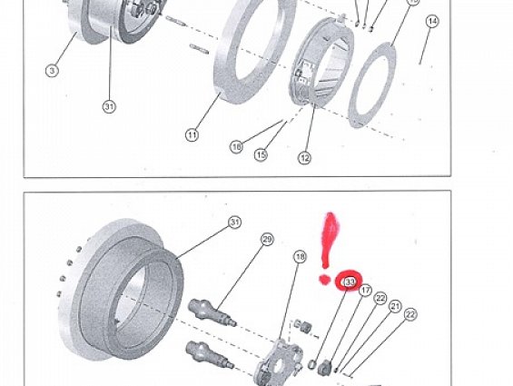 Кольцо EVOLUTION 50006025 Connex Ф75 Ф85 L30 оси ролика