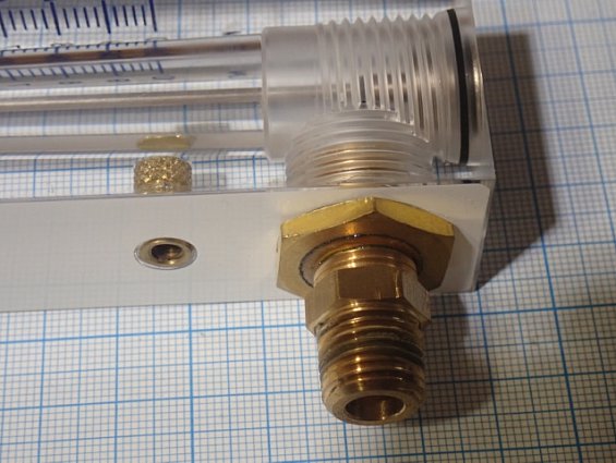 Ротаметр для воды Key Instruments 2530A4L69BVBN-NL 01C05002549 1...10LPM 60...600LPH расход воды 60.