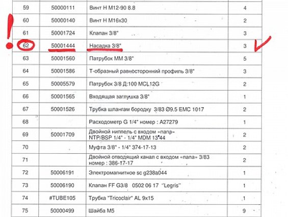 Насадка-25 повышенная производительность Promill 50001444 3/8 шнекового питателя жома DBV-200-12-400