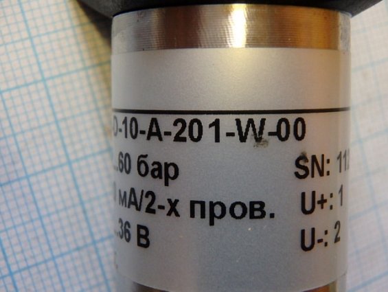Преобразователь избыточного давления piezus apz-2422-G-b-6001-D-10-A-201-W-00 0...60bar 0.5%