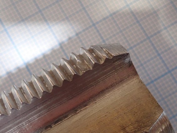 Метчик трубный G1" ОДИН ДЮЙМ БЫВШИЙ В УПОТРЕБЛЕНИИ