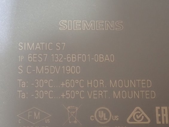 Модуль SIEMENS 6es7 132-6BF01-0BA0