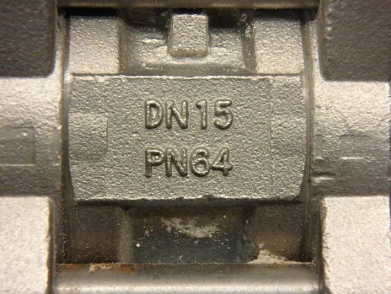 Кран шаровый DN15 PN64 AISI316 фланцевый из нержавеющей стали с переходником