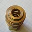 Пневморозетка RINO NW5.5 MAFA соединительная БРС 16021124 Brass Air-Quick Coupler FemaleThread 1/4"