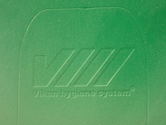 Vikan 06152 Настенный держатель для инвентаря зеленый 24см