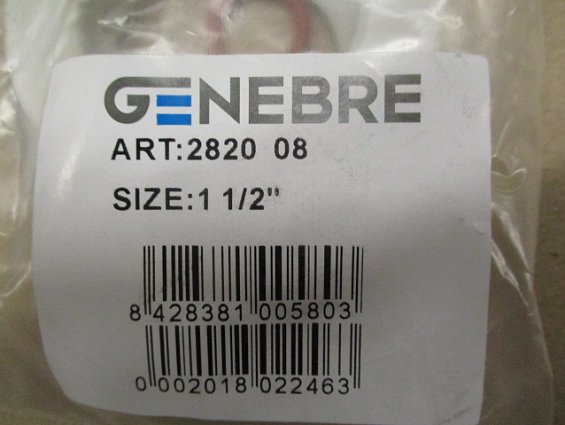 Ремкомплект GENEBRE ART:2820-08 SIZE:11/2" DN40 kit-2025/26/27