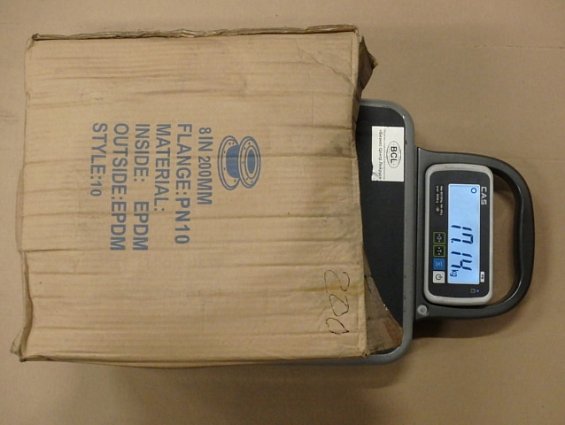 Гибкая вставка FC10-200 Ду200 Ру10 EPDM температура рабочая +95гр.С максимальная +110гр.С