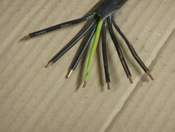 Кабель силовой контрольный U-1000 R2V 7G1,5 NF USE 205 NEXANS ALCATEL CABLE