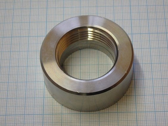 Адаптер вварной G1 для датчиков преобразователей давления WIKA КОД ЗАКАЗА 1192264 из нержавеющей ста