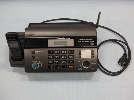 Факсимильный Аппарат Panasonic KX-FC968RU 220-240В 50/60Гц 1.2А Сделано в Малазии БЫВШИЙ В УПОТРЕБЛЕ
