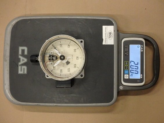 Манометр электроконтактный ЭКМ-2УТ3 0-160kgf/cm2 220VDC 50Hz 1A IP40 1976-1991г.в ГОСТ13717-84
