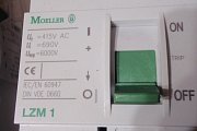 Выключатель автоматический Moeller EATON LZMC1-A20-I 20A 415VAC 50/60Hz 690V 6000V DIN VDE0660