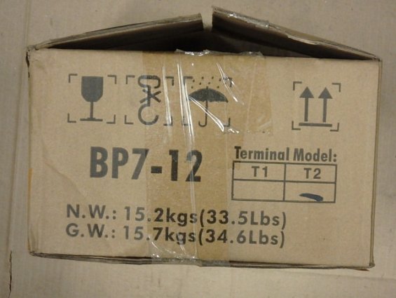 Аккумуляторная батарея B.B.BATTERY BP7-12 12V 7Ah
