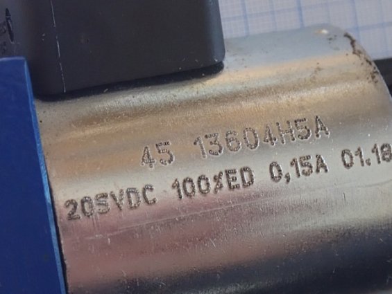 Гидрораспределитель ORSTA Wegeventil TGL 26223/60 06-306.33/012.12/306.33-0 Pn=320bar Qmax=80dm3/min