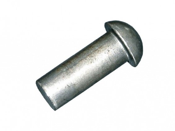 Заклепка алюминиевая под молоток 5х16мм DIN660 ГОСТ10299-80 Al с полукруглой головкой