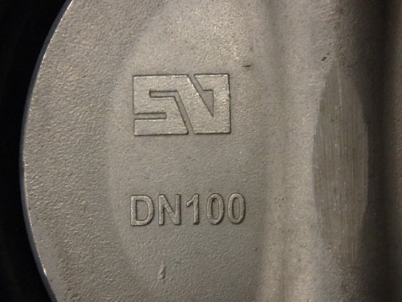 Затвор ЗПВЛ-FLN(w)-5-100-MN-E DN100 Ду100 PN16 Ру16 поворотный дисковый межфланцевый