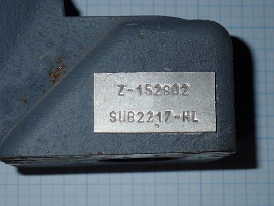 Корпус подшипника FAG Z-152802.SUB2217-H-L MADE IN GERMANY