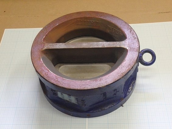 Клапан обратный DN200 PN10 AMRI KSB C2G0403G6 K 1B межфланцевый двухстворчатый